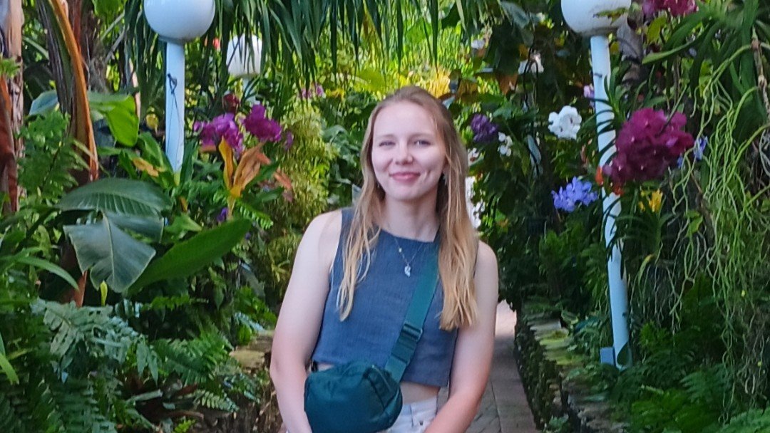 Adrianna Neale, 2025 intern at the St. Marks Wildlife Refuge