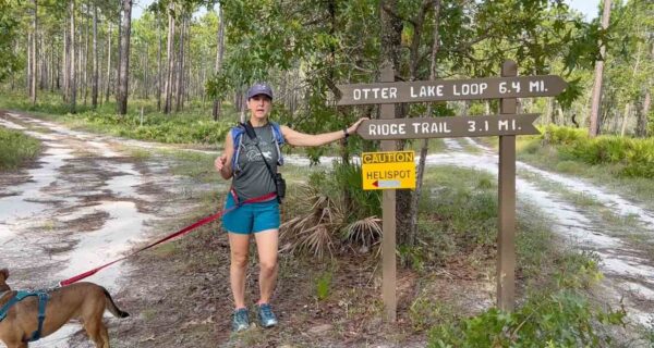 Katasha Cornwell Hiking Surf Road Trail