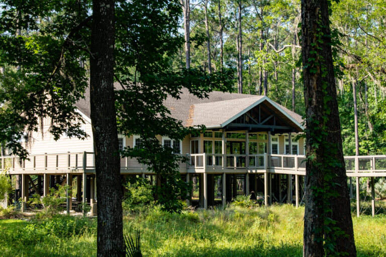 Education Building at the St. Marks Wildlife Refuge