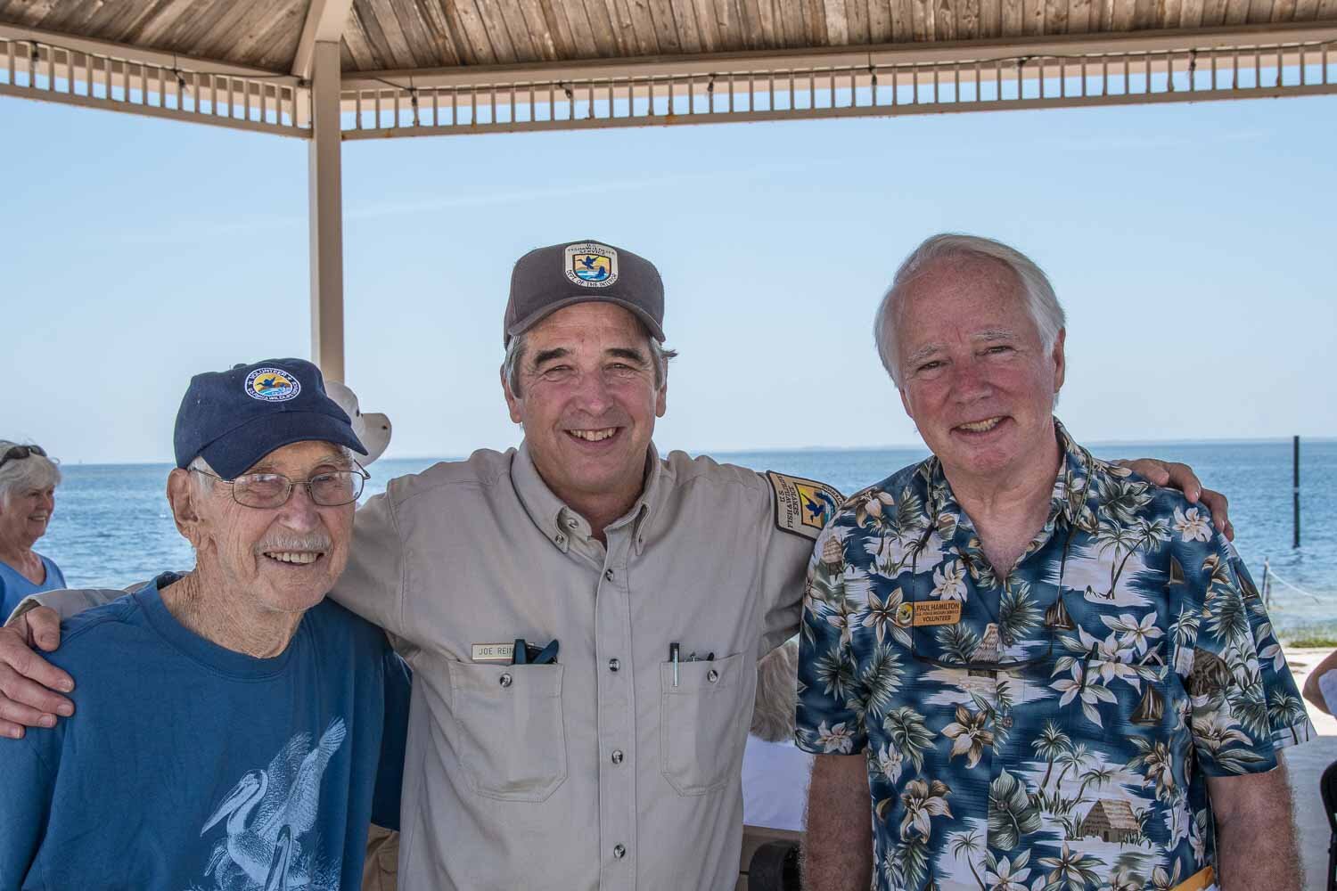 John Whitton, Joe Reinman, and Paul Hamilton
